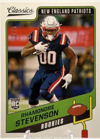 Rhamondre Stevenson [Blue Back] #187