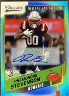Rhamondre Stevenson [Premium Edition Significant Signature Blue] #187