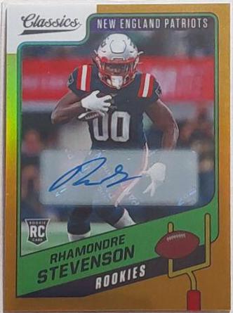 Rhamondre Stevenson [Premium Edition Significant Signature Gold] #187