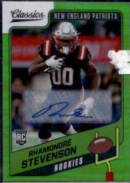 Rhamondre Stevenson [Premium Edition Significant Signature Green] #187