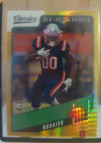 Rhamondre Stevenson [Premium Edition Timeless Tributes Gold] #187