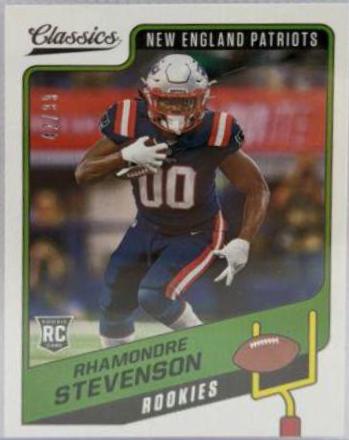 Rhamondre Stevenson [Red Back] #187