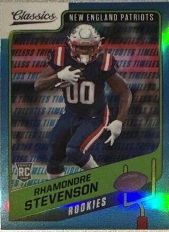 Rhamondre Stevenson [Timeless Tributes Blue] #187