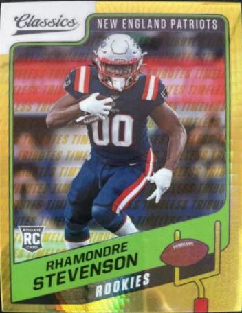 Rhamondre Stevenson [Timeless Tributes Gold] #187