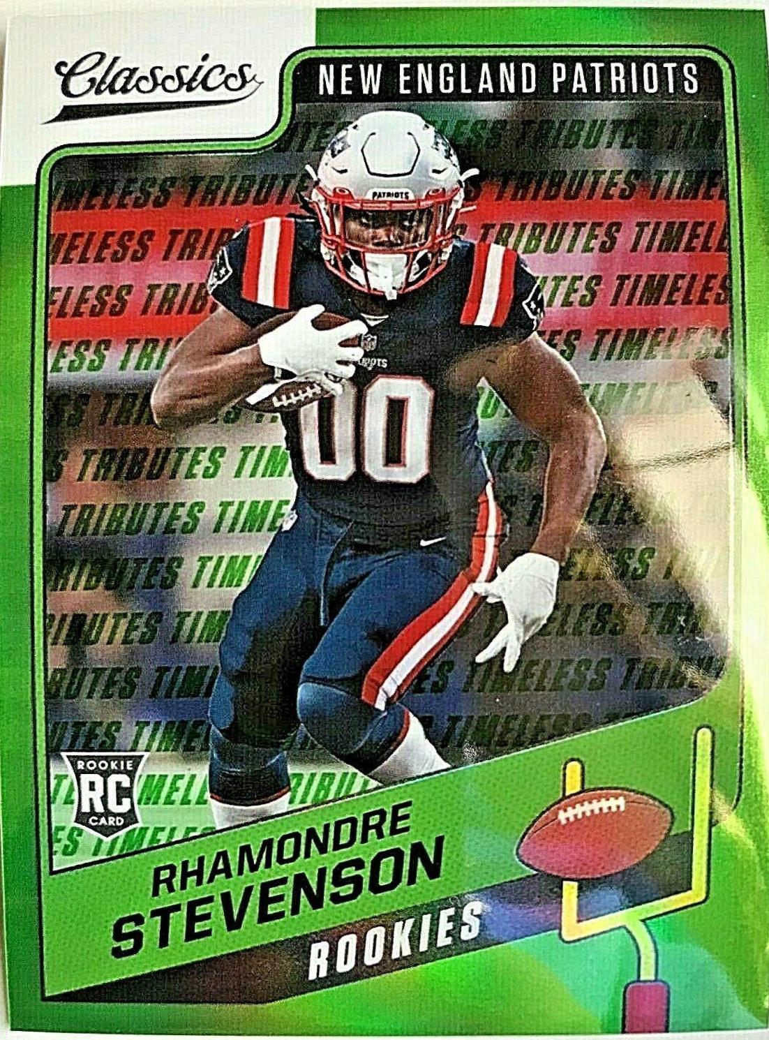Rhamondre Stevenson [Timeless Tributes Green] #187