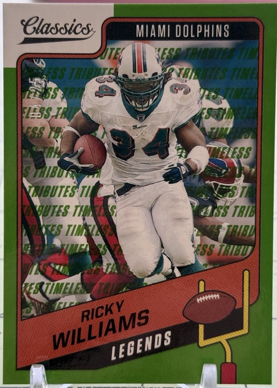 Ricky Williams [Timeless Tributes Green] #139