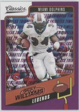 Ricky Williams [Timeless Tributes Purple] #139