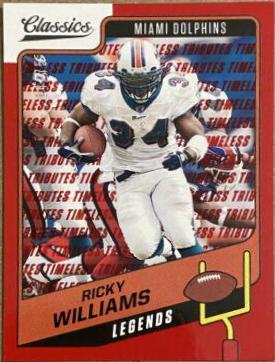 Ricky Williams [Timeless Tributes Red] #139