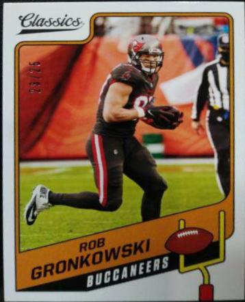 Rob Gronkowski [Blank Back] #25