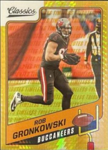 Rob Gronkowski [H2 Premium Edition Timeless Tributes Gold] #25