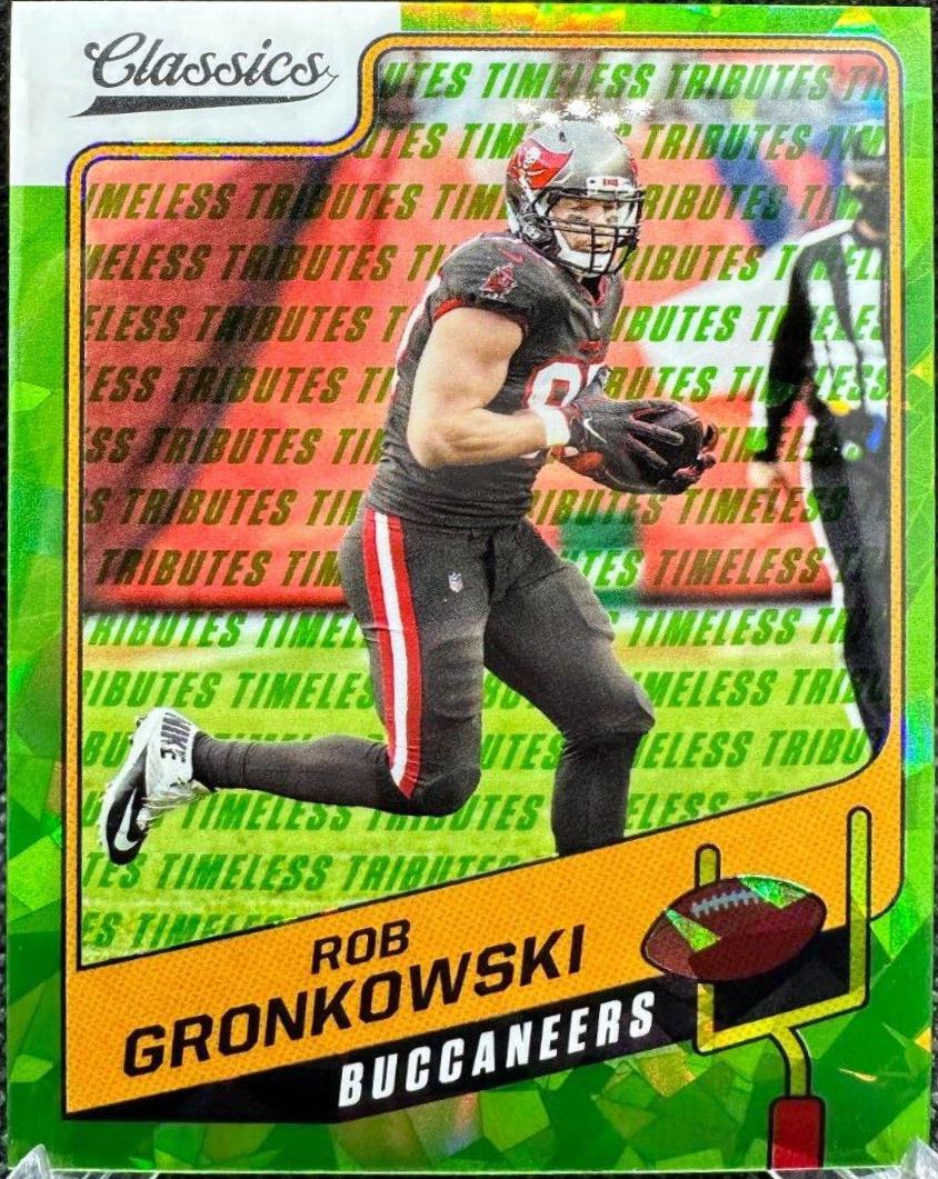 Rob Gronkowski [H2 Premium Edition Timeless Tributes Green] #25