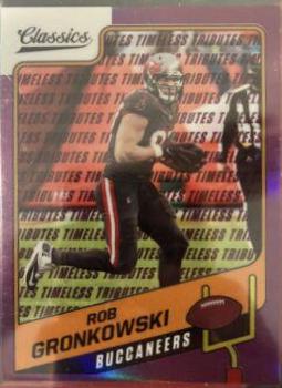 Rob Gronkowski [Premium Edition Timeless Tributes Purple] #25