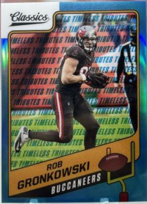 Rob Gronkowski [Timeless Tributes Blue] #25