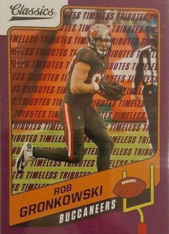 Rob Gronkowski [Timeless Tributes Purple] #25