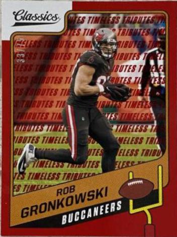 Rob Gronkowski [Timeless Tributes Red] #25