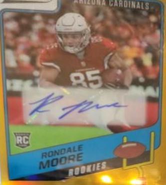 Rondale Moore [Premium Edition Significant Signature Gold] #167