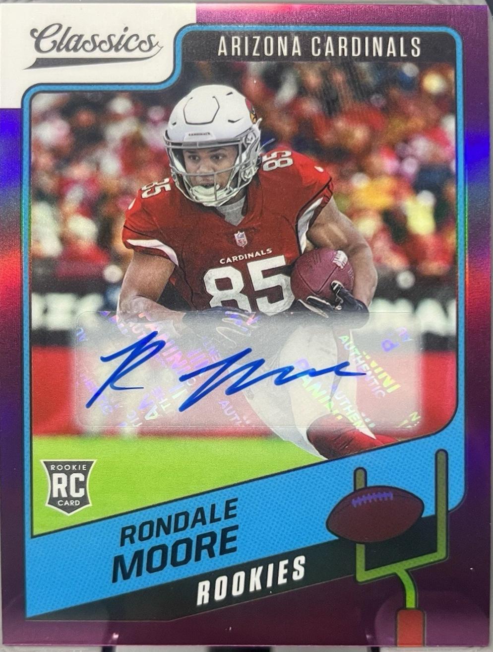 Rondale Moore [Premium Edition Timeless Tributes Purple] #167