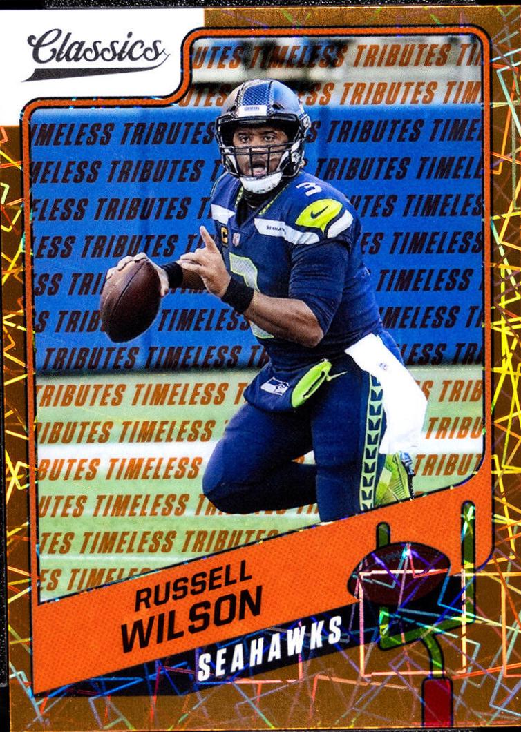 Russell Wilson [H2 Premium Edition Timeless Tributes Orange] #85