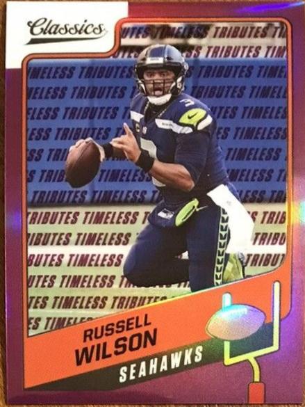 Russell Wilson [Premium Edition Timeless Tributes Purple] #85