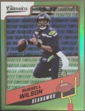 Russell Wilson [Timeless Tributes Green] #85