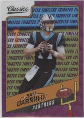 Sam Darnold [H2 Premium Edition Timeless Tributes Purple] #16