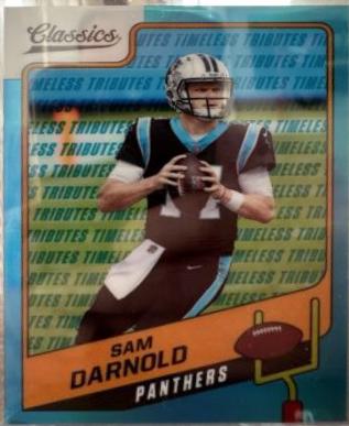 Sam Darnold [Premium Edition Timeless Tributes Blue] #16