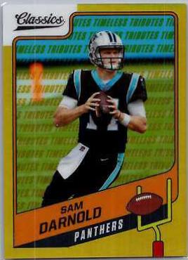 Sam Darnold [Premium Edition Timeless Tributes Gold] #16