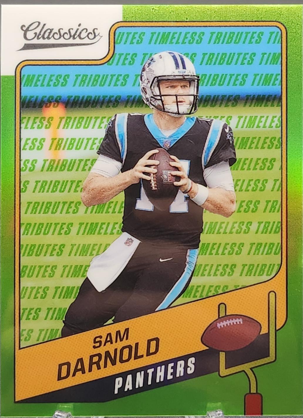 Sam Darnold [Premium Edition Timeless Tributes Green] #16