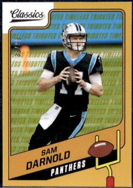 Sam Darnold [Timeless Tributes Gold] #16