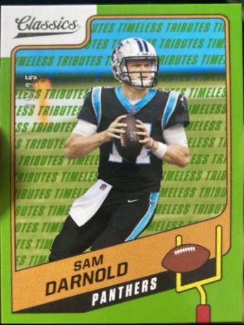 Sam Darnold [Timeless Tributes Green] #16