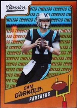Sam Darnold [Timeless Tributes Orange] #16