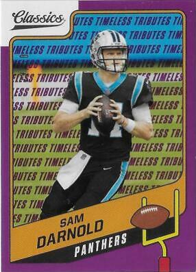 Sam Darnold [Timeless Tributes Purple] #16