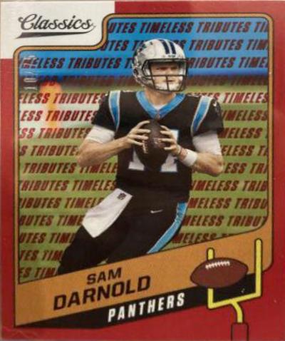 Sam Darnold [Timeless Tributes Red] #16