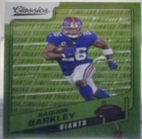 Saquon Barkley [Premium Edition Timeless Tributes Green] #54