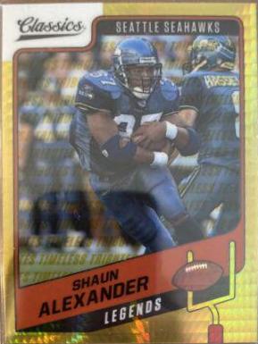 Shaun Alexander [Premium Edition Timeless Tributes Gold] #149