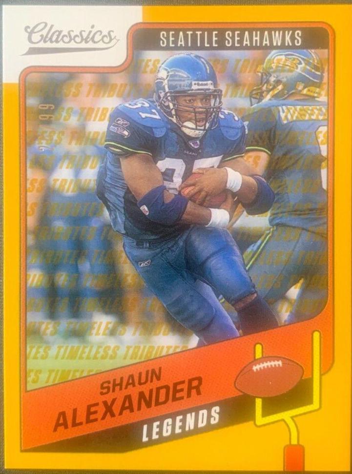Shaun Alexander [Timeless Tributes Gold] #149