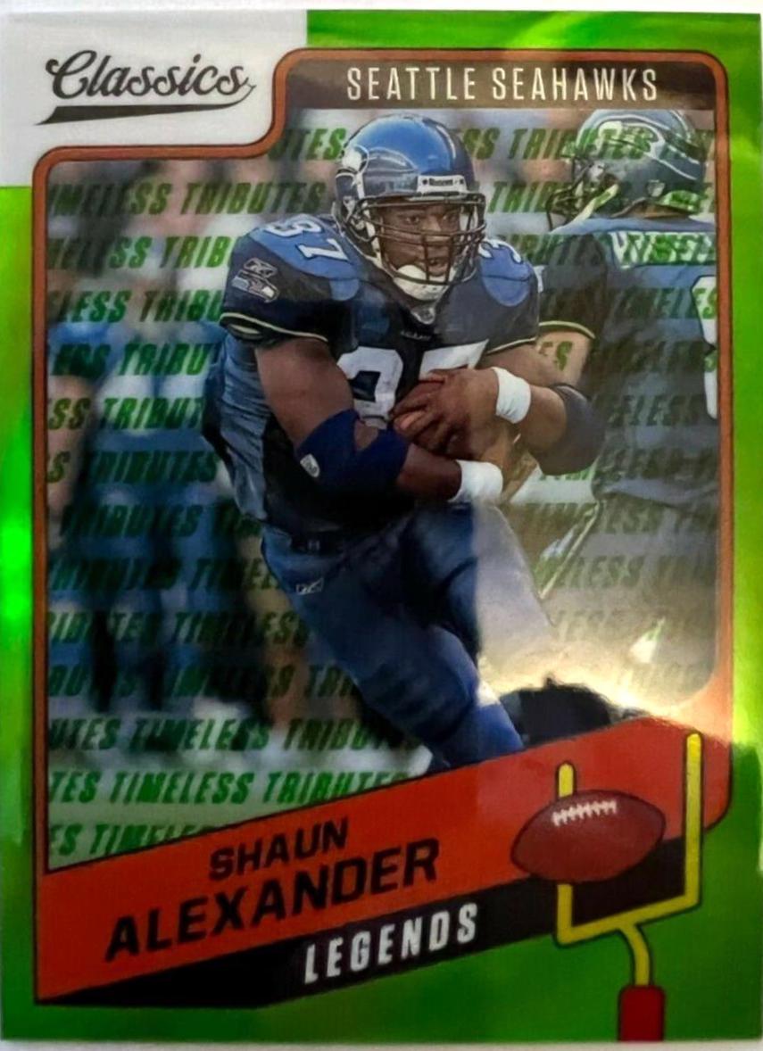 Shaun Alexander [Timeless Tributes Green] #149
