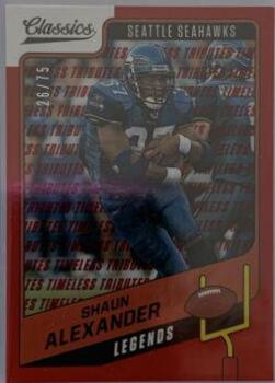 Shaun Alexander [Timeless Tributes Red] #149