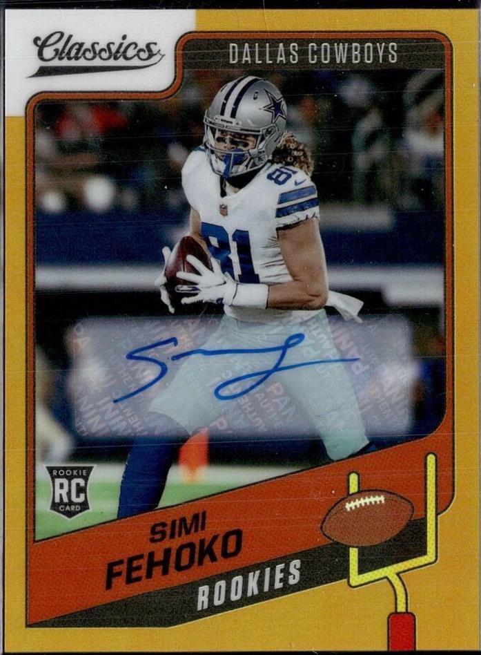 Simi Fehoko [Premium Edition Significant Signature Gold] #191