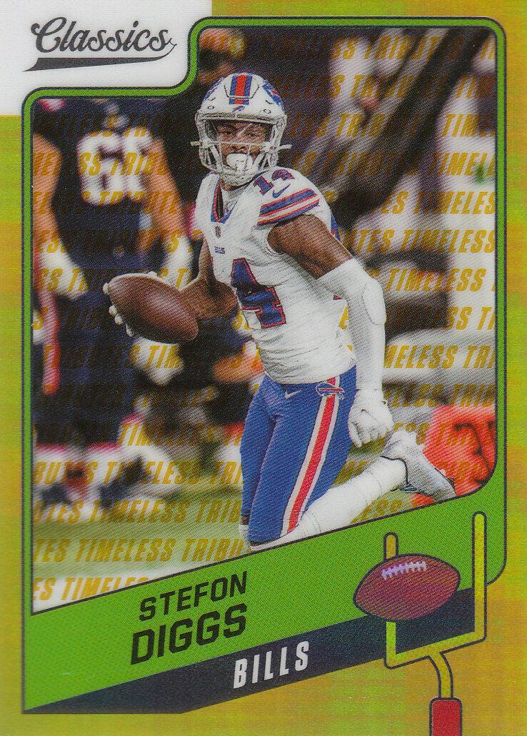 Stefon Diggs [Premium Edition Timeless Tributes Gold] #64
