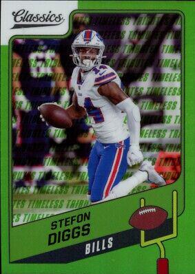Stefon Diggs [Premium Edition Timeless Tributes Green] #64