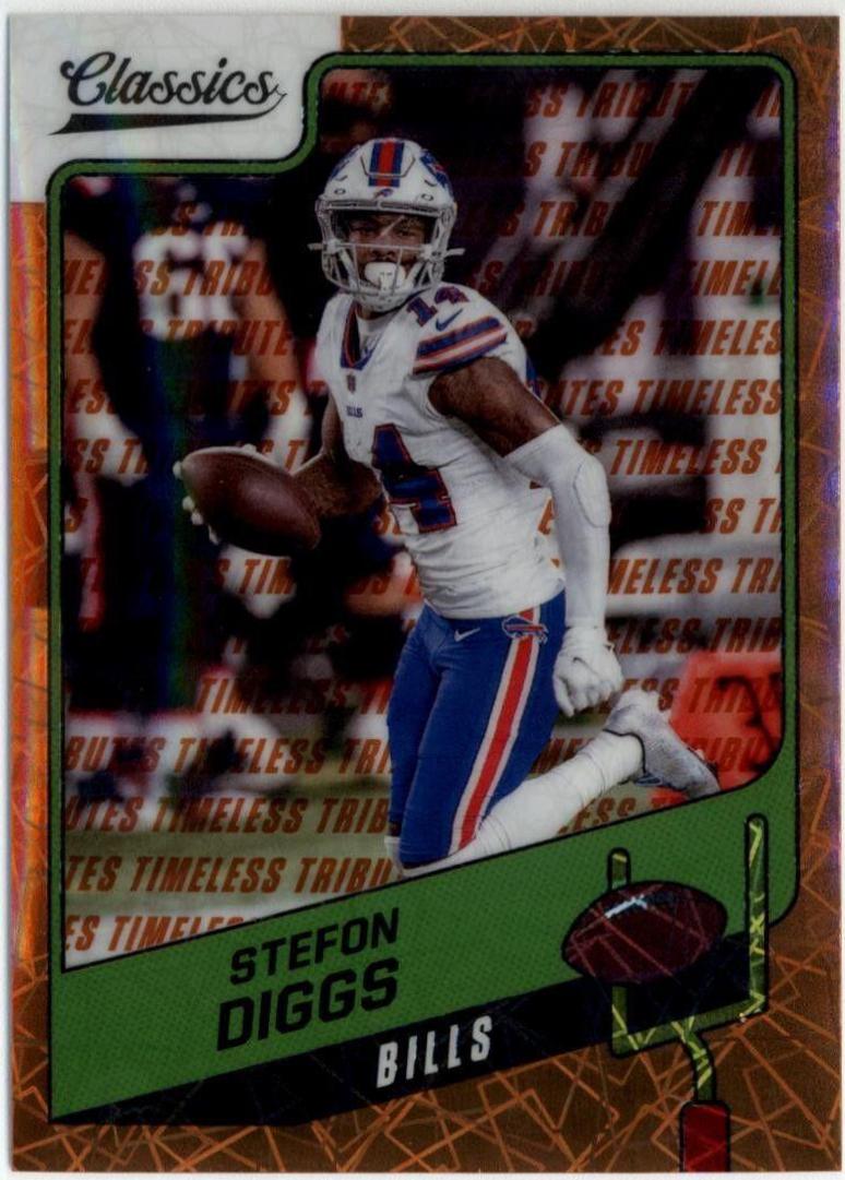 Stefon Diggs [Premium Edition Timeless Tributes Orange] #64