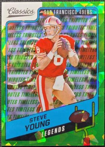 Steve Young [H2 Premium Edition Timeless Tributes Green] #115