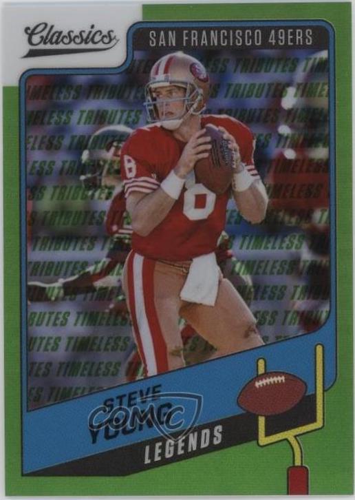 Steve Young [Premium Edition Timeless Tributes Green] #115