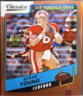 Steve Young [Premium Edition Timeless Tributes Orange] #115