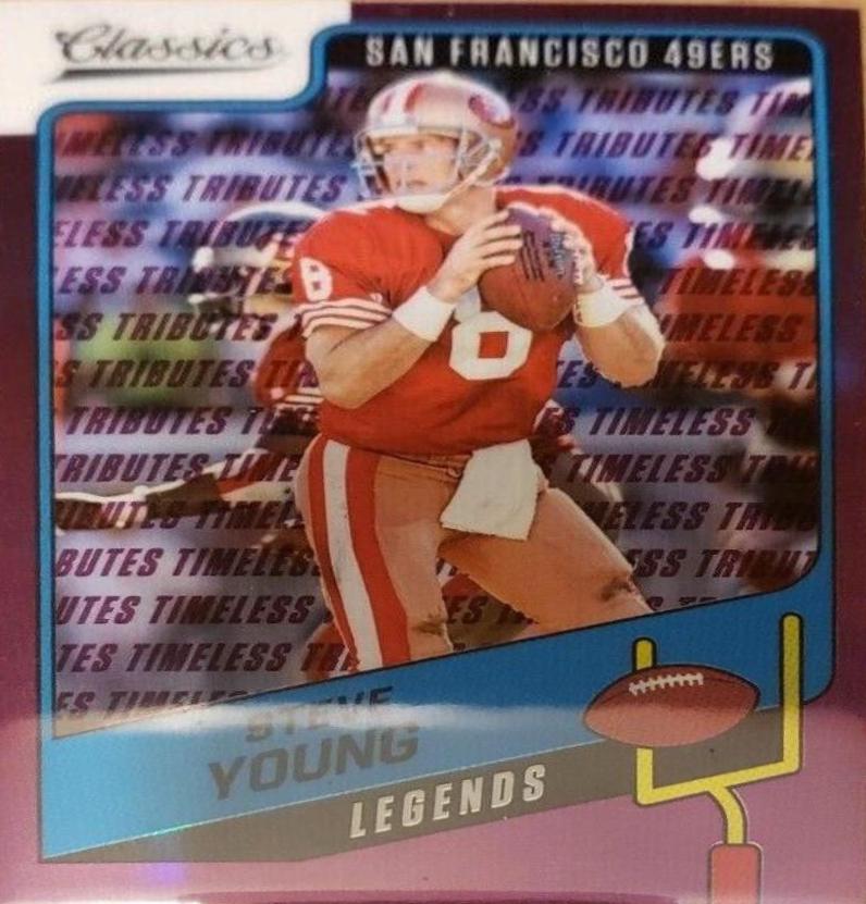 Steve Young [Premium Edition Timeless Tributes Purple] #115