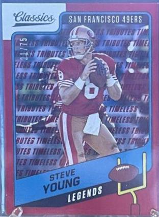 Steve Young [Timeless Tributes Red] #115