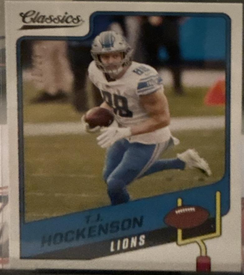 T. J. Hockenson [Blank Back] #43