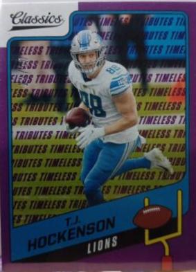 T. J. Hockenson [H2 Premium Edition Timeless Tributes Purple] #43