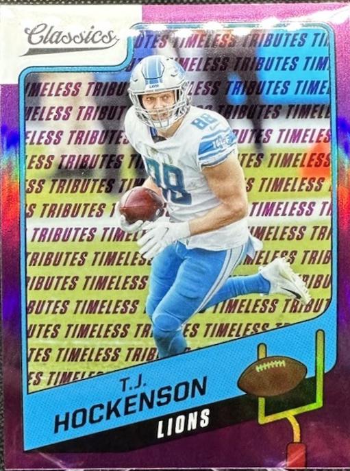 T. J. Hockenson [Premium Edition Timeless Tributes Purple] #43